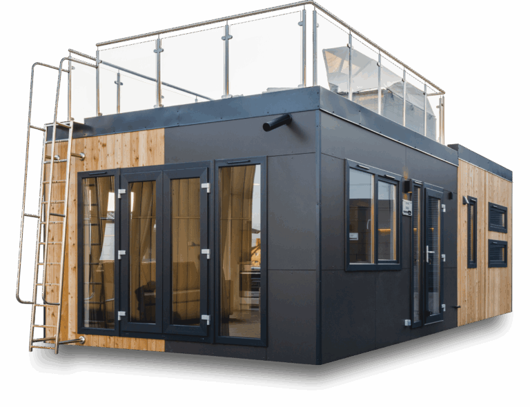 Casa Móvil Malta Haus con Terraza en la Azotea - Acero - Nuevo
