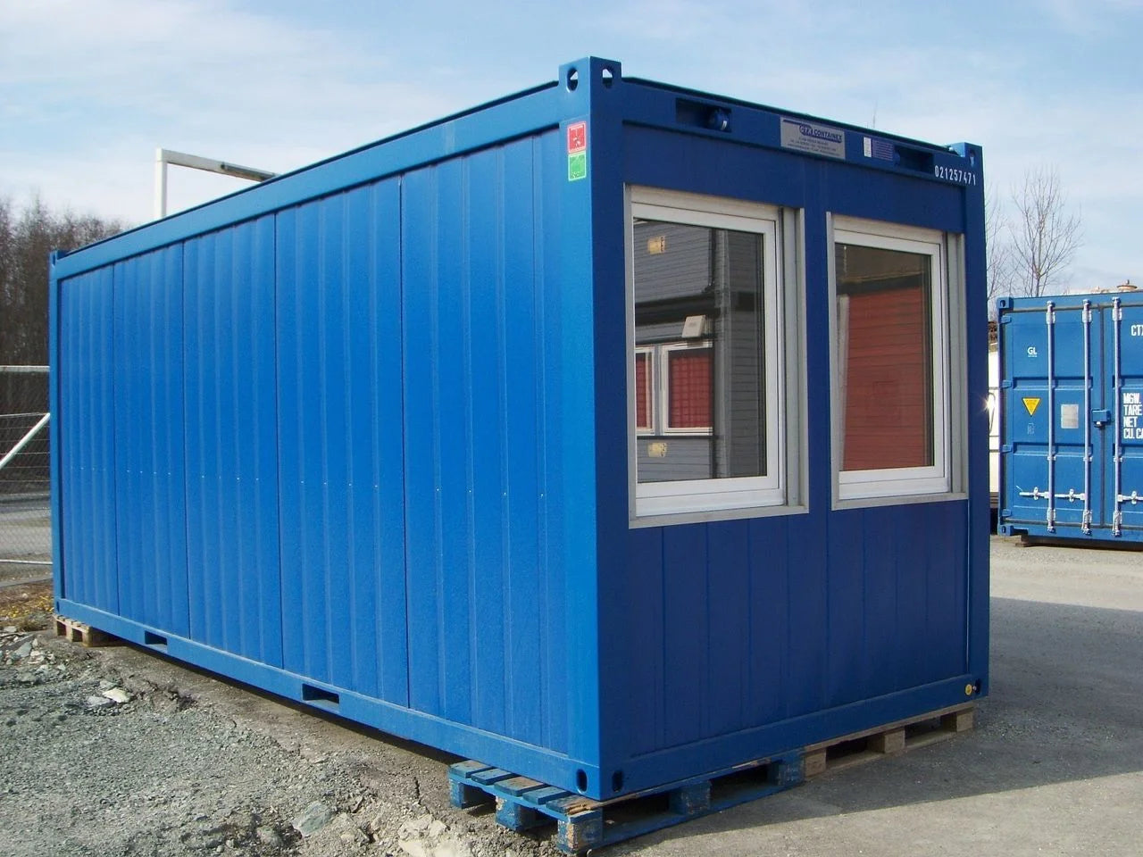 Contenedor Foremanshybel de 20 Pies - Nuevo - oficina modular - con baño