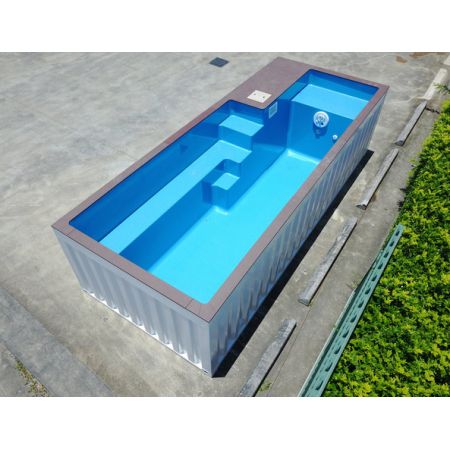 Piscina Contenedor De 40 Pies - Acero CORTEN - Nuevo