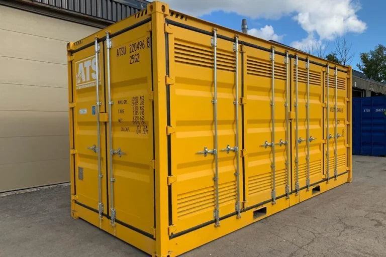 Contenedor de transporte para materiales peligrosos - Acero CORTEN - Nuevo - 6,06 m (L) x 2,44 m (A) x 2,89 m (H)