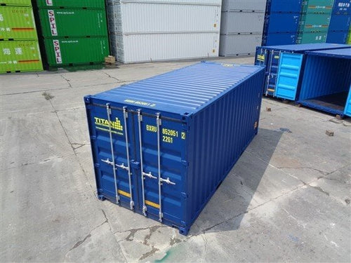 Contenedor 20 pies con doble puerta - Acero - Nuevo - Volumen 31 m³