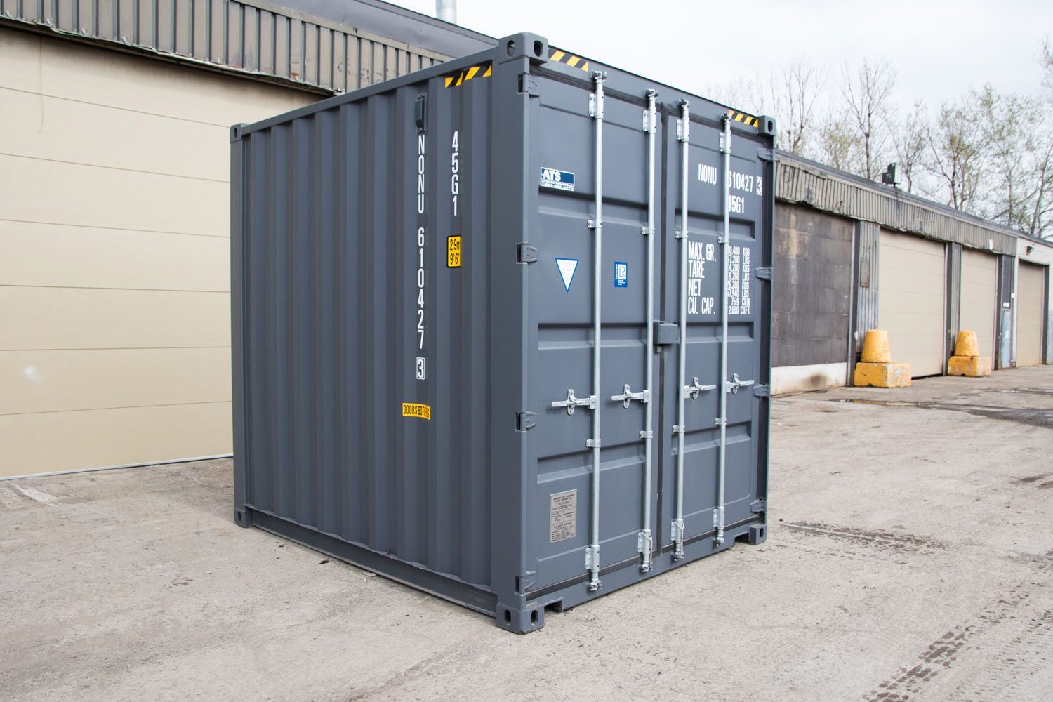 Contenedor High Cube Nuevo 10 Pies – ISO, Acero Resistente, Espacio Extra Alto