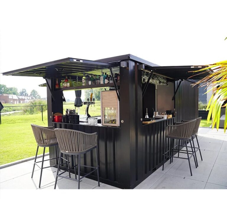 Contenedor Bar Desmontable 6×2 Metros - 6x2 M - Acero - Nuevo