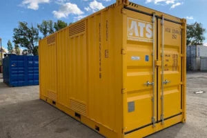 Contenedor de transporte para materiales peligrosos - Acero CORTEN - Nuevo - 6,06 m (L) x 2,44 m (A) x 2,89 m (H)