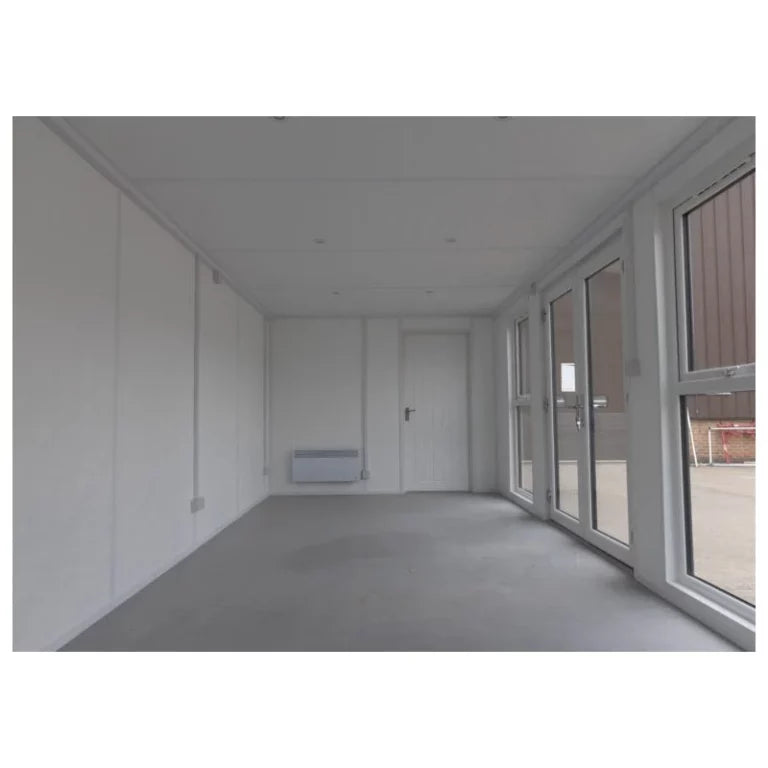 Contenedor de Oficina de 30 Pies con Baño - Madera - Nuevo - oficina modular