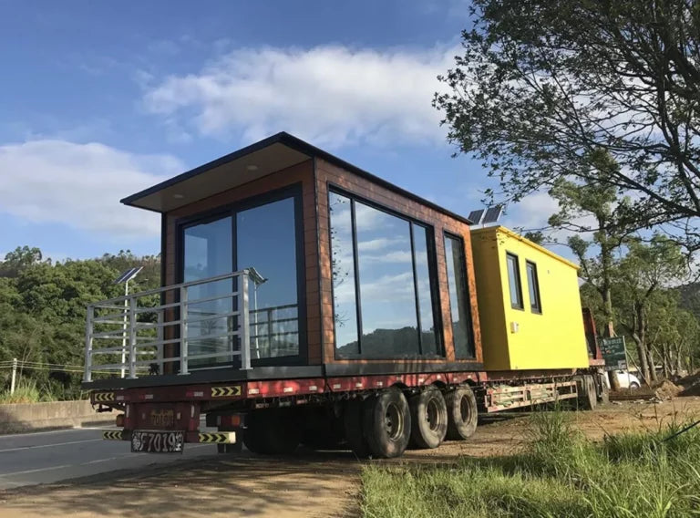 Casa Móvil Contenedor - 2400 x 2896 m - Acero - Blanco - Nuevo - oficina modular