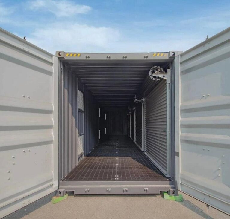 Unidad de Contención de 40 Pies HC Totalmente Diseñada - 40′ - Acero CORTEN - Nuevo