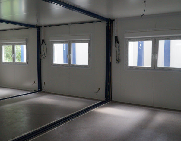 Ensamblaje de 3 Módulos de 54 m² - Nuevo - oficina modular