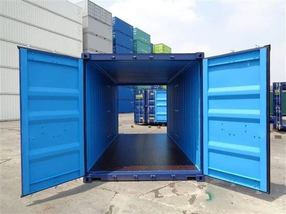 Contenedor 20 pies con doble puerta - Acero - Nuevo - Volumen 31 m³