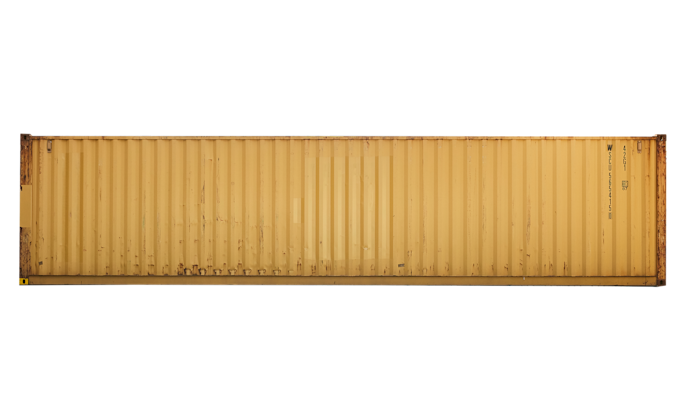 Contenedor Estándar de 40 Pies de Segunda Mano - Madera - 12192 mm (L) x 2438 mm (An) x 2591 mm (Al)