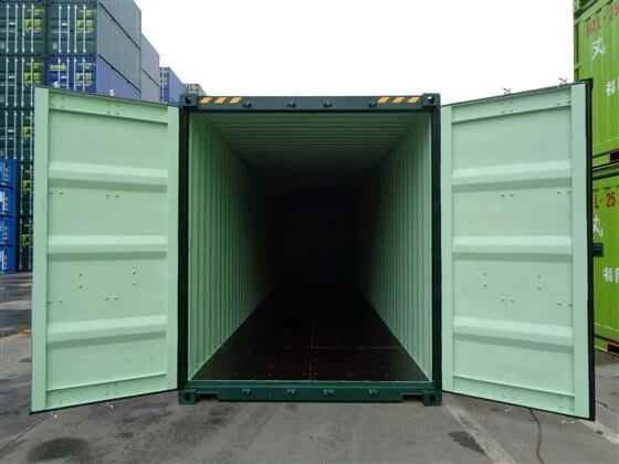 Contenedor 40 pies HC - Acero - Blanco - Nuevo - Volumen 31 m³ - High Cube