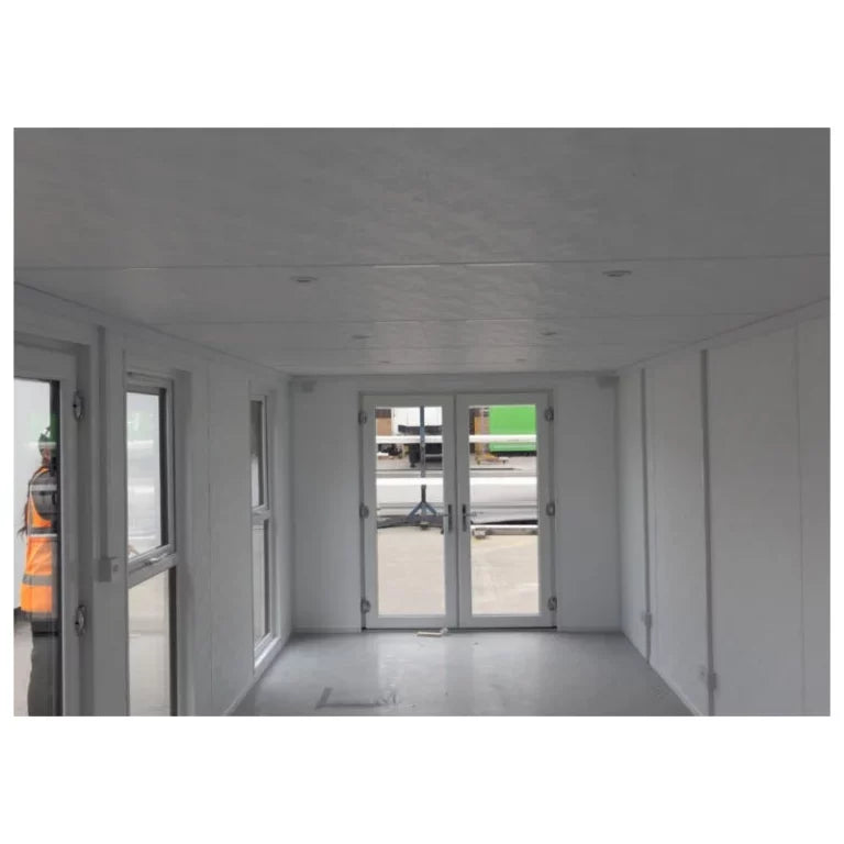 Contenedor de Oficina de 30 Pies con Baño - Madera - Nuevo - oficina modular