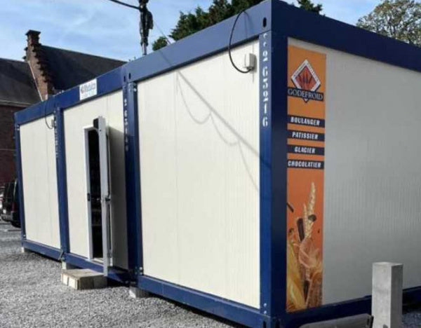 Ensamblaje de 3 Módulos de 54 m² - Nuevo - oficina modular