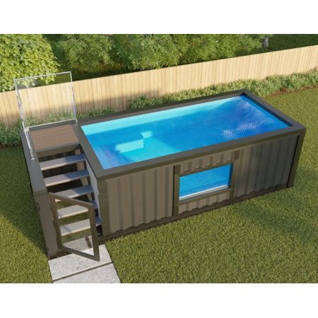 Piscina Contenedor De 40 Pies - Acero CORTEN - Nuevo