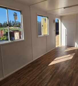Contenedor Oficina Marítimo 20 Pies con Aire Acondicionado - Acero - Nuevo