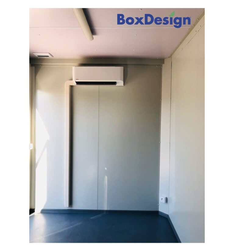 Módulo Prefabricado Negro - Acero - Nuevo - oficina modular