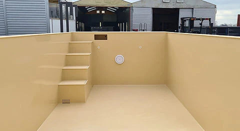 Piscina contenedor de polipropileno Sport & Spa - Nuevo - con baño