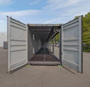 Unidad de Contención de 40 Pies HC Totalmente Diseñada - 40′ - Acero CORTEN - Nuevo
