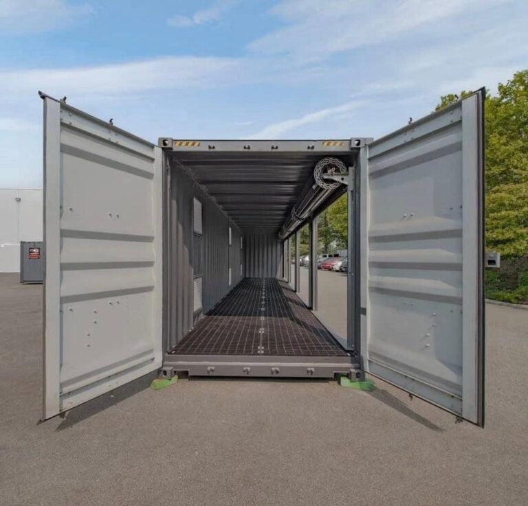 Unidad de Contención de 40 Pies HC Totalmente Diseñada - 40′ - Acero CORTEN - Nuevo
