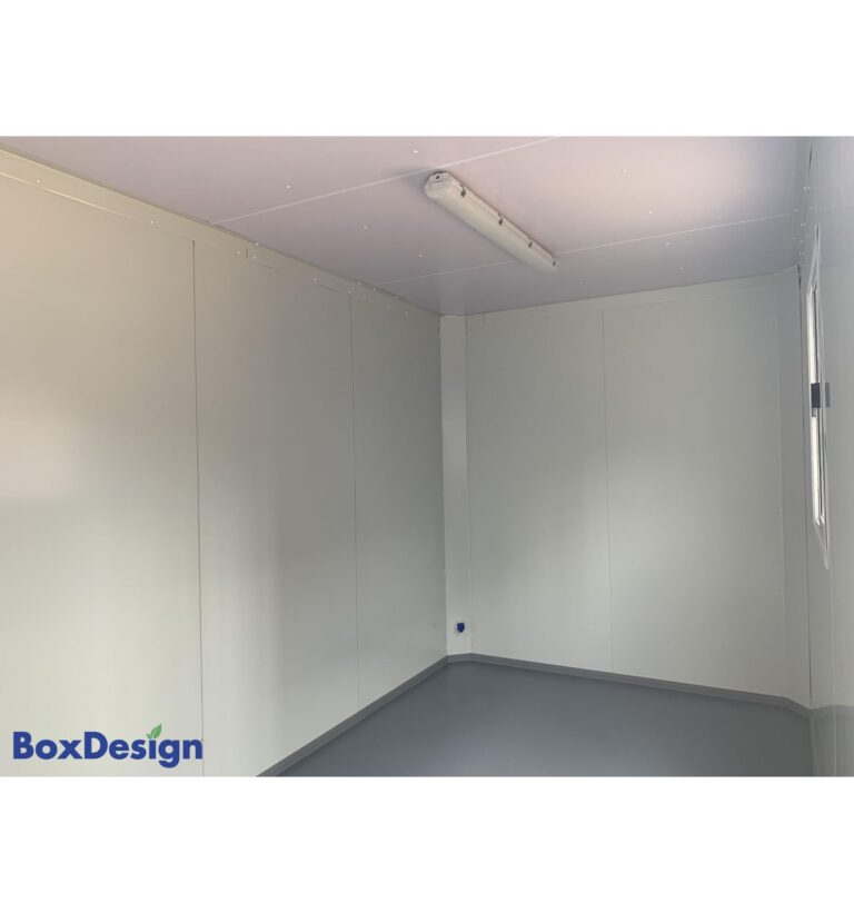 Módulo Prefabricado Negro - Acero - Nuevo - oficina modular