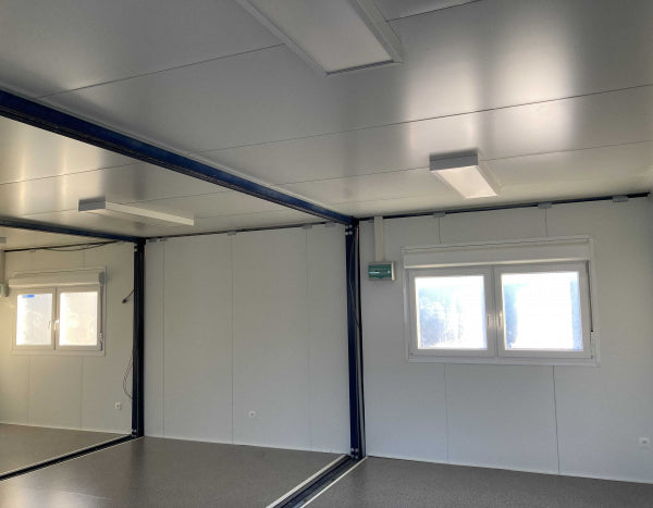 Ensamblaje de 3 Módulos de 54 m² - Nuevo - oficina modular