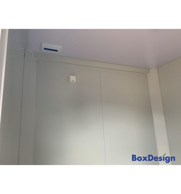 Módulo Prefabricado Negro - Acero - Nuevo - oficina modular