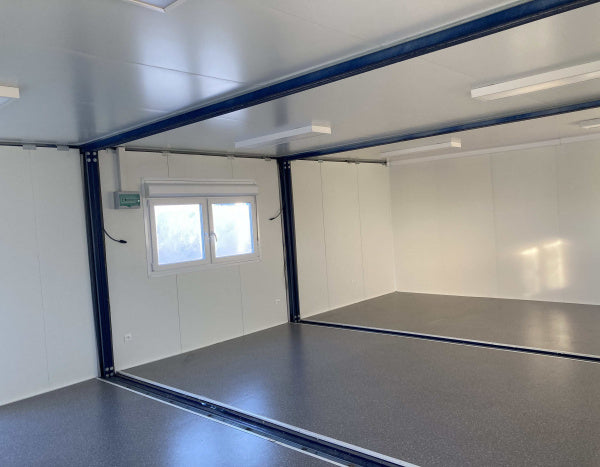 Ensamblaje de 3 Módulos de 54 m² - Nuevo - oficina modular