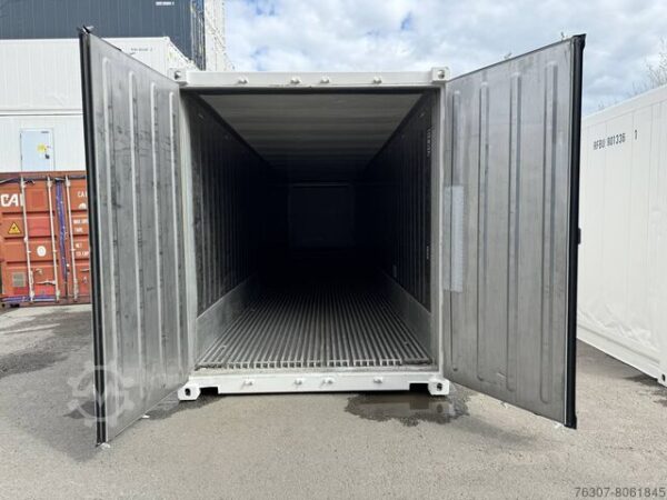 Contenedor Refrigerado HC de 40 Pies de Segunda Mano - Acero - Alto 289,60 cm x Ancho 243,80 cm x Profundidad 1219,20 cm - Volumen 67 m³