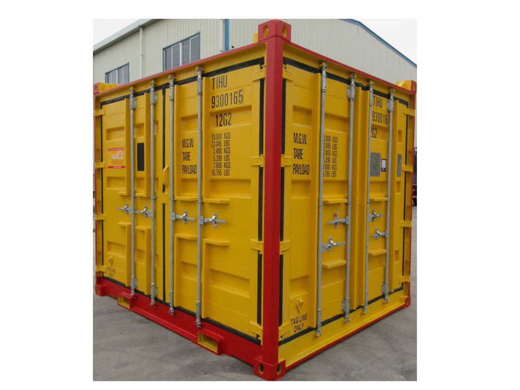 Dnv contenedor offshore 10' lado abierto
