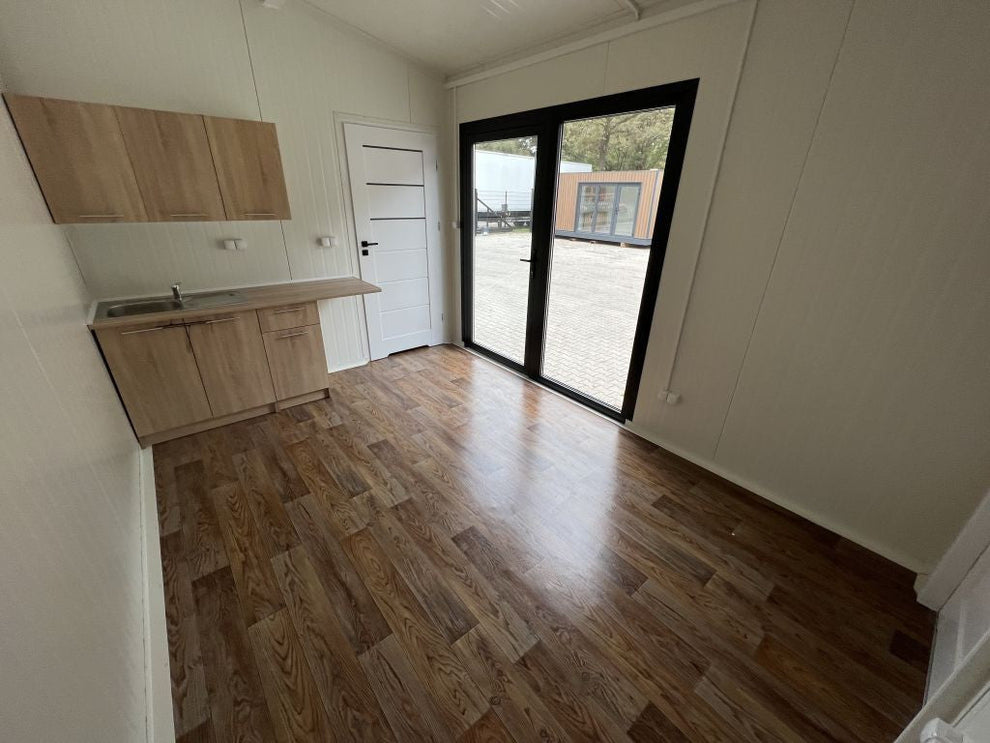 Unidad Residencial / Oficina 24 m² – Módulo Prefabricado ISO, Listo para Uso, Construcción Durable